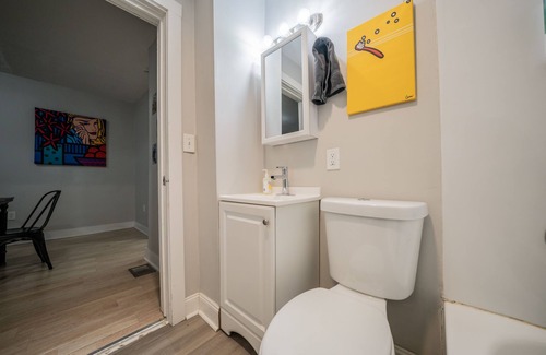 Ohio City House | Trendy Ohio City Retreat Steps from West Side Market
