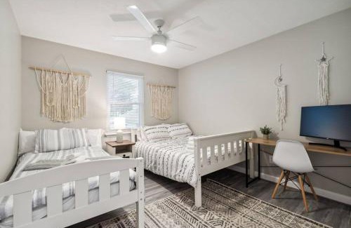 Hanover House | Stylish Rancher with Pet-Friendly Amenities in Prime Locale