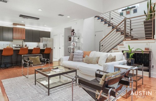 Holly House | Trendy Getaway with Outdoor Oasis in Austin's Heart