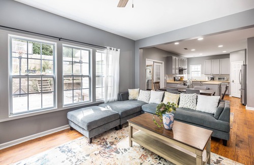 Tucker House | Elegant Retreat at Place Ct with Family-Friendly Amenities