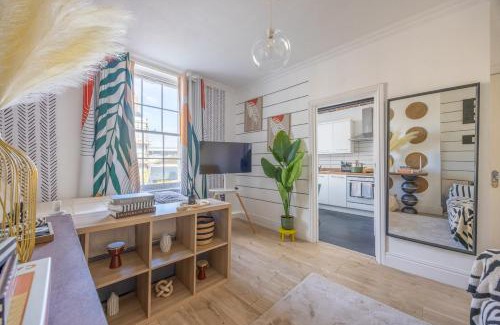 Gloucester Apartment | Stylish Stay Steps from Lively Docks