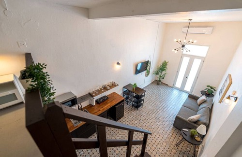 Puerta de Tierra Apartment | Stylish Stay with Patio Near Beach and Forts