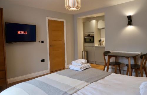 Twickenham Riverside Apartment | Stylish Studio Apartment with Kitchenette & Ensuite Bath