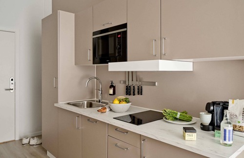 Amager Apartment | Modern Studio Retreat for Two in Central Amager