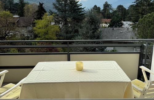 Merano Apartment | Stylish Penthouse with Panoramic Terrace & Pool Access