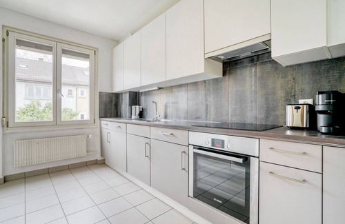 Wipkingen Apartment | Stylish Wipkingen 3BR with Shared Garden & Pet Friendly