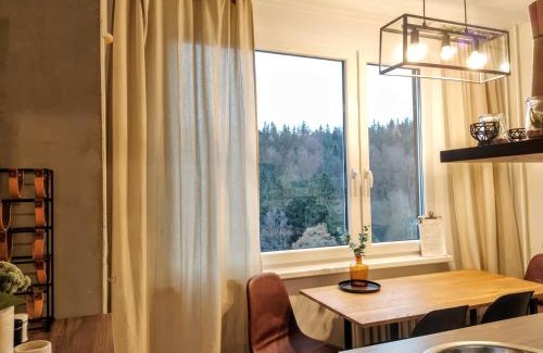 Janske Lazne Apartment | Stylish Apartment Steps from the Lift with Garage Access