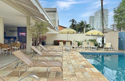 Enseada Apartment | Suíte Churrasqueira Piscina AC Perto da Praia