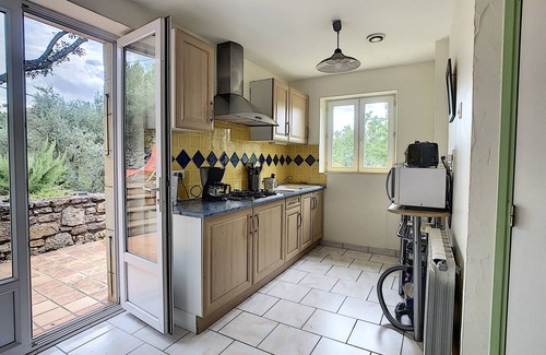 Vinezac House | Delightful Sud Adèche Cottage: Poolside Olive Grove Retreat