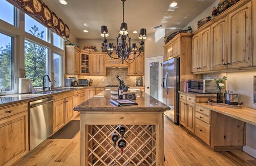 Twin Peaks House | Relax at Sugar Bear Lodge: Game Room & Spa Access Nearby