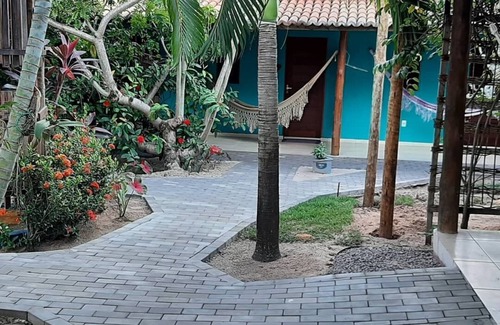 Sao Miguel de Touros Hotel | Serene Suite "Amor" at a Cozy Inn with Pool Access