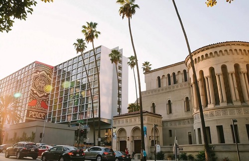 Wilshire Center Hotel | Inviting Suite at The LINE Hotel Los Angeles with Pool & Pets