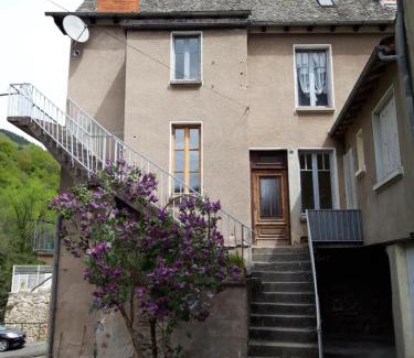 Entraygues-sur-Truyere Apartment | Scenic Suite with Panoramic Views of the Truyère River