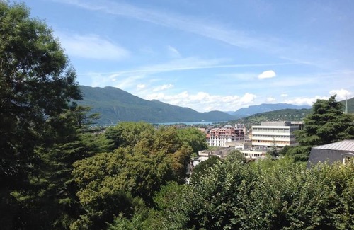 Aix-les-Bains City Center Apartment | Elegant Suite Célestine Palace Excelsior with Lake View