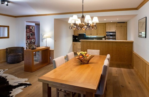 Villars-sur-Ollon Condo | Inviting Suite with Private Terrace and Spa Amenities