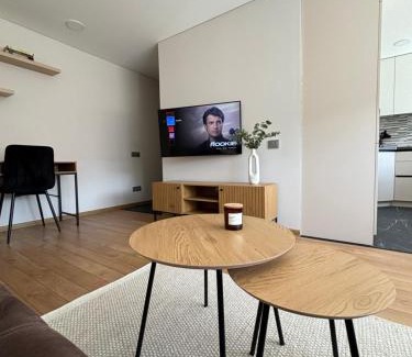 Kedainiai Apartment | Delightful Suite Dreams: Pet & Child Friendly Retreat
