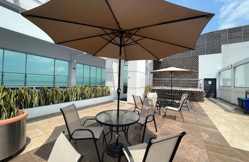 Las Penas Apartment | Inviting Suite at Puerto Santa Ana with Pool Access!