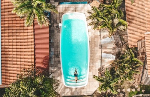 Sao Miguel de Touros Hotel | Cozy Suite "Magia" With Pool at a Tranquil Inn