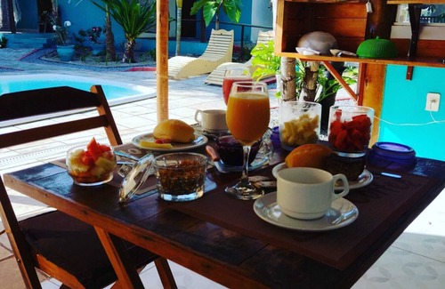 Sao Miguel de Touros Hotel | Cozy Suite "Magia" With Pool at a Tranquil Inn