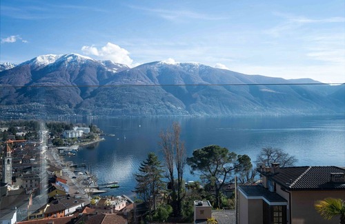 Ascona Apartment | Modern Suite at Interhome with Lake Views & Spa Access