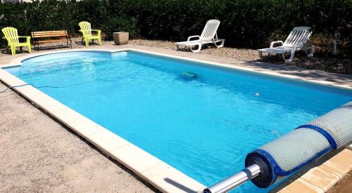 Pougnadoresse House | Private Suite Near Uzès with Pool and Ocean View
