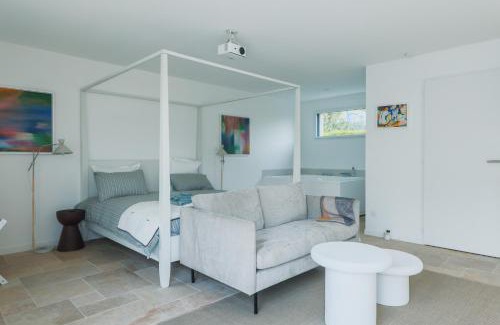Le Bernard Apartment | Suite raffinée climatisée avec piscine, proche mer