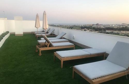 Marbella Apartment | Oceanfront Suite Vitbanus: 4-Star Gem with Hot Tub & Pool