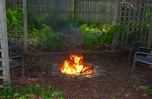 Waukazoo Woods House | Unforgettable Stay Near Lake MI with Deck and Fire Pit