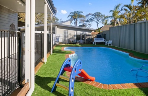 Lake Munmorah House | Relaxing Lakefront Getaway with Family-Friendly Pool