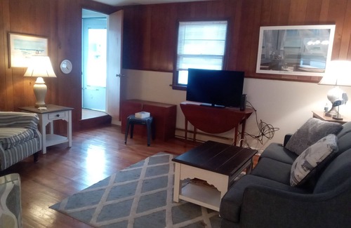South End Condo | Ideal Summer Retreat with Ocean View and Pool Access