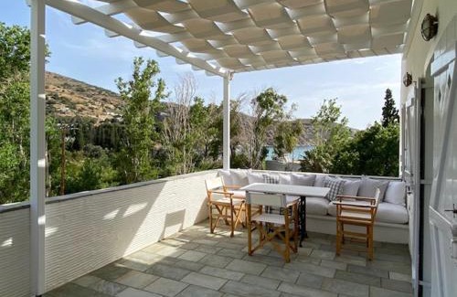 Steniai House | Beachfront 3-BDR Summer House Steps from Gialia Beach