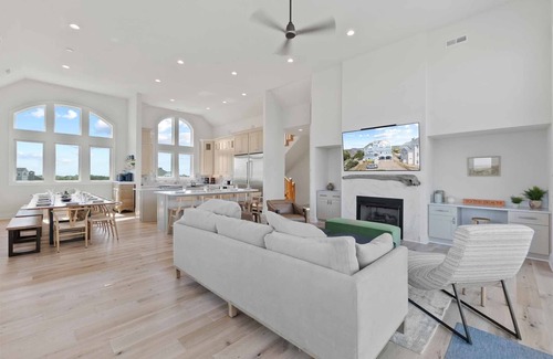Ocean Isle Estates House | Oceanfront Retreat with Pool, Hot Tub & Game Rooms