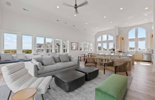 Ocean Isle Estates House | Oceanfront Retreat with Pool, Hot Tub & Game Rooms