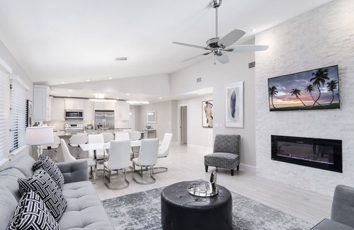 Naples Park House | Exceptional 5-Star Home with Free Beach Shuttle & Pool