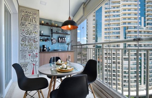 Pinheiros RV Rental | Summit Pinheiros | Cozy Apartment with Pool and Wi-Fi