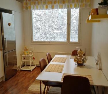 Kotka Apartment | Cozy Sun Apart Vuorenrinne: Spa & Family-Friendly Retreat