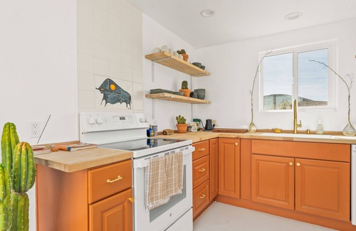 Yucca Valley House | Dreamy Desert Home with Glass Pool & Top-Rated Amenities