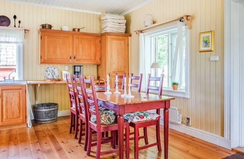 Flen Municipality House | Bright and Cozy Cabin with Kitchen in Tranquil Retreat