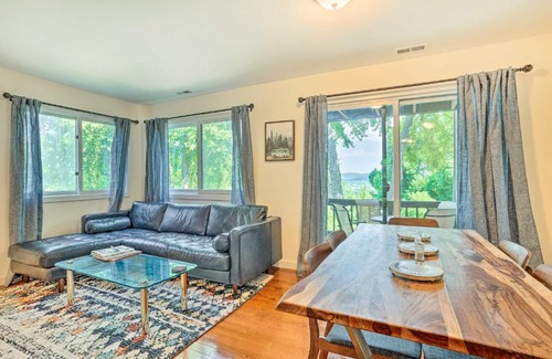 Vernon Apartment | Bright Vernon Condo Near Ski Resort with Family Amenities