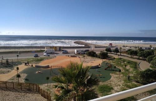 Mozelos Apartment | Relax by the Pool and Beach at Our Oceanfront Retreat
