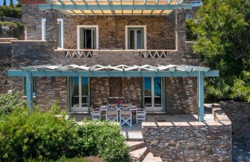 Steniai House | Exceptional Sun-Rock House with Oceanfront Views