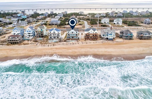 Rodanthe House | Oceanfront Retreat at Sun Runner #12-R with Pool & Hot Tub