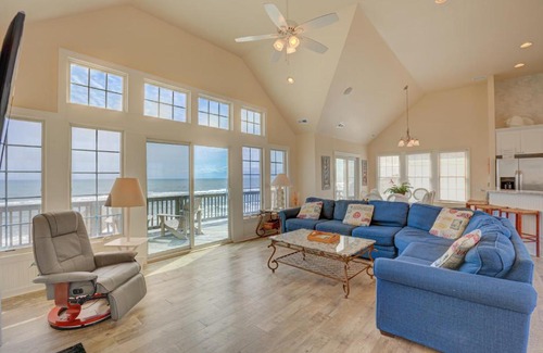 Rodanthe House | Oceanfront Retreat at Sun Runner #12-R with Pool & Hot Tub