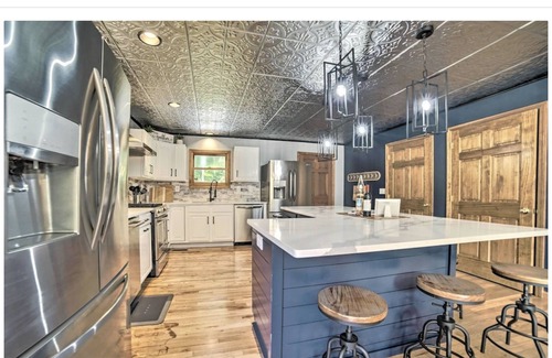 La Follette House | Enchanting Waterfront Home with Private Dock & Pool