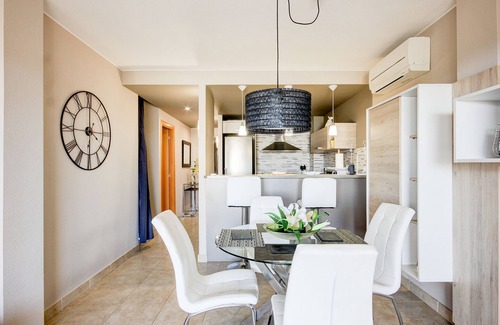 El Mas Isaac Apartment | Relax at Sun Village P2: Pool, Spa & Family Amenities