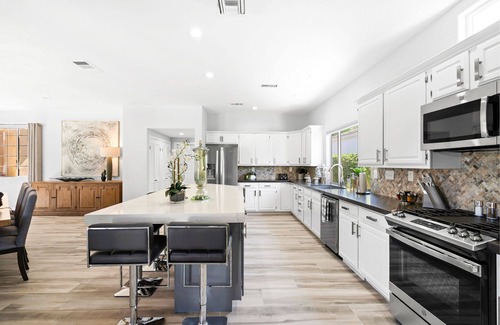 Desert Club Estates House | Experience 'Sunbloom': Pool, Spa & Steps to Old Town