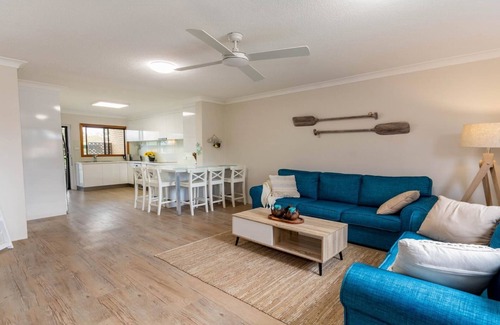 Bongaree Apartment | Delightful Waterfront Escape Where Ocean Meets Comfort