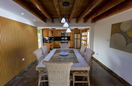 Juan Dolio Villa | Inviting Sunflower Villa with Private Pool & Hot Tub