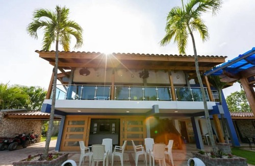 Juan Dolio Villa | Inviting Sunflower Villa with Private Pool & Hot Tub