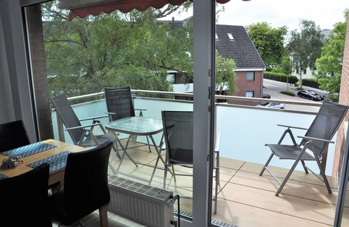 Scharbeutz Apartment | Sunny 2-Bedroom Apartment with Balcony & Ocean View